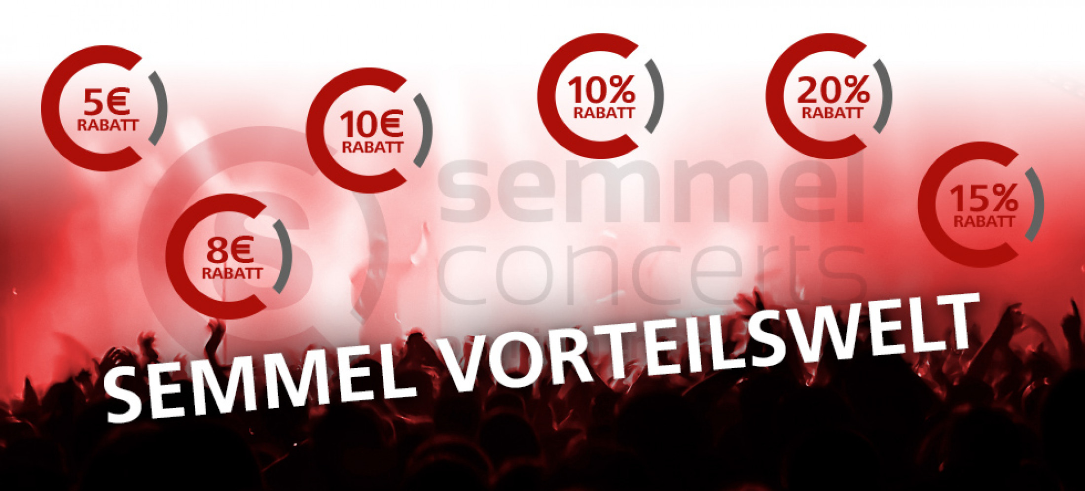 Sparen Sie bei unseren Shows, Musicals und Konzerten!